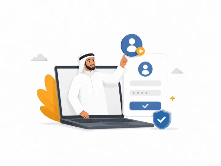 إنشاء حساب